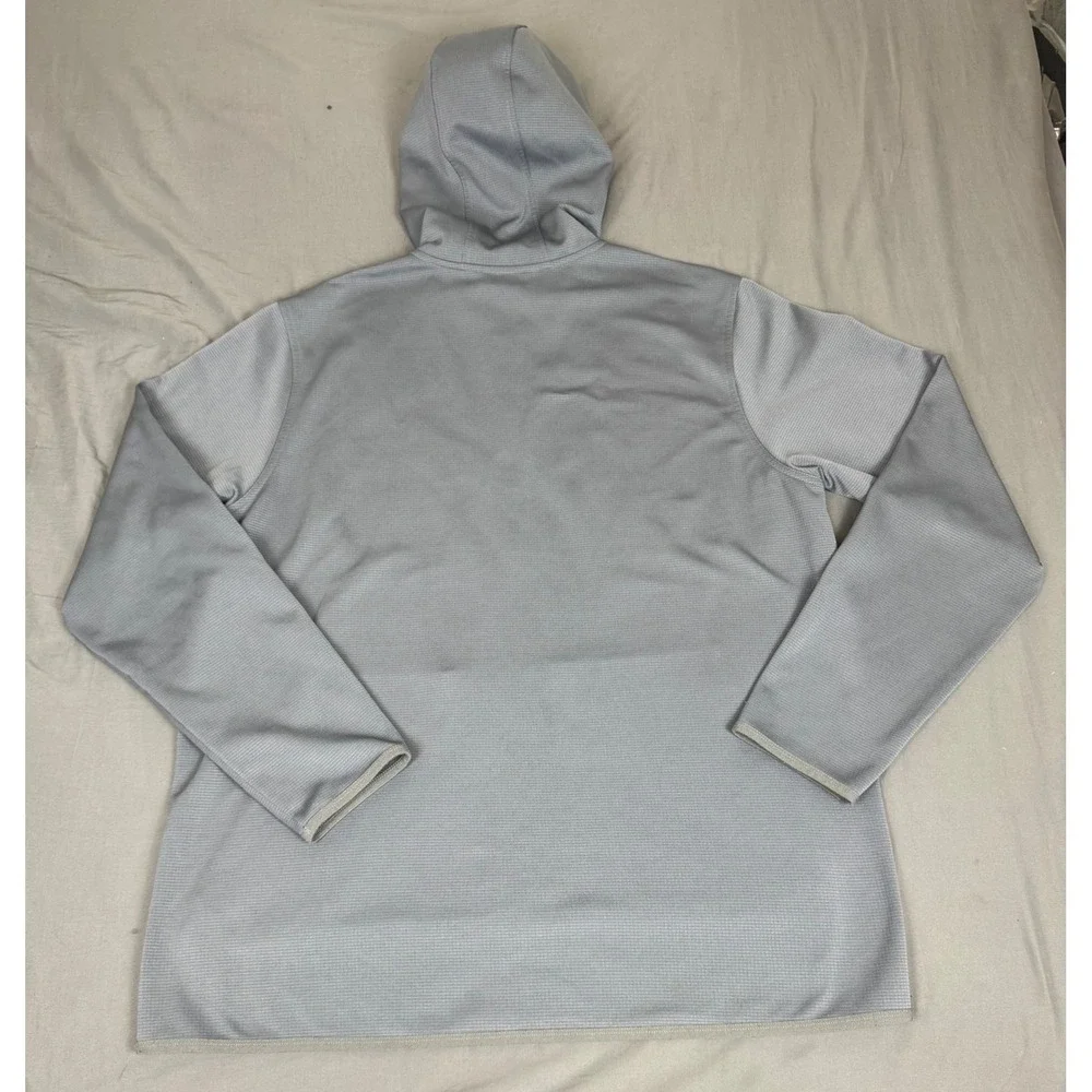 The North Face Mens Proteus Hoodie Gray Full Zip Active Jacket NF0A2SZF XL